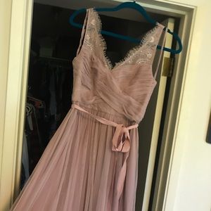 “Hitherto” BHLDN Bridesmaid’s dress (Rose Quartz)